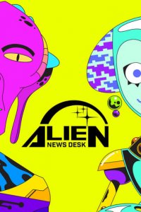 Alien News Desk Cover, Online, Poster