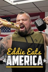 Eddie Eats America - Starker Mann, großer Hunger Cover, Online, Poster