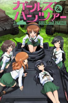Girls und Panzer  Cover, Poster, Girls und Panzer 