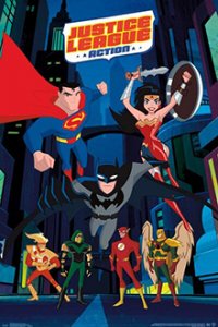 Justice League Action Cover, Justice League Action Poster