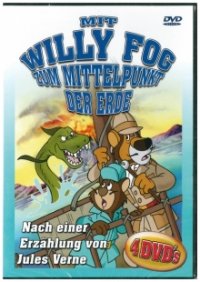 Cover Mit Willy Fog zum Mittelpunkt der Erde, Poster Mit Willy Fog zum Mittelpunkt der Erde