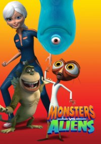 Cover Monsters vs. Aliens, Poster Monsters vs. Aliens