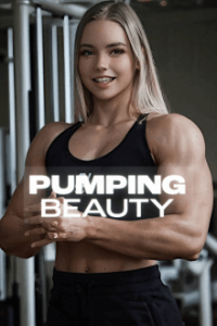Pumping Beauty - Frauen im Bodybuilding Cover, Pumping Beauty - Frauen im Bodybuilding Poster